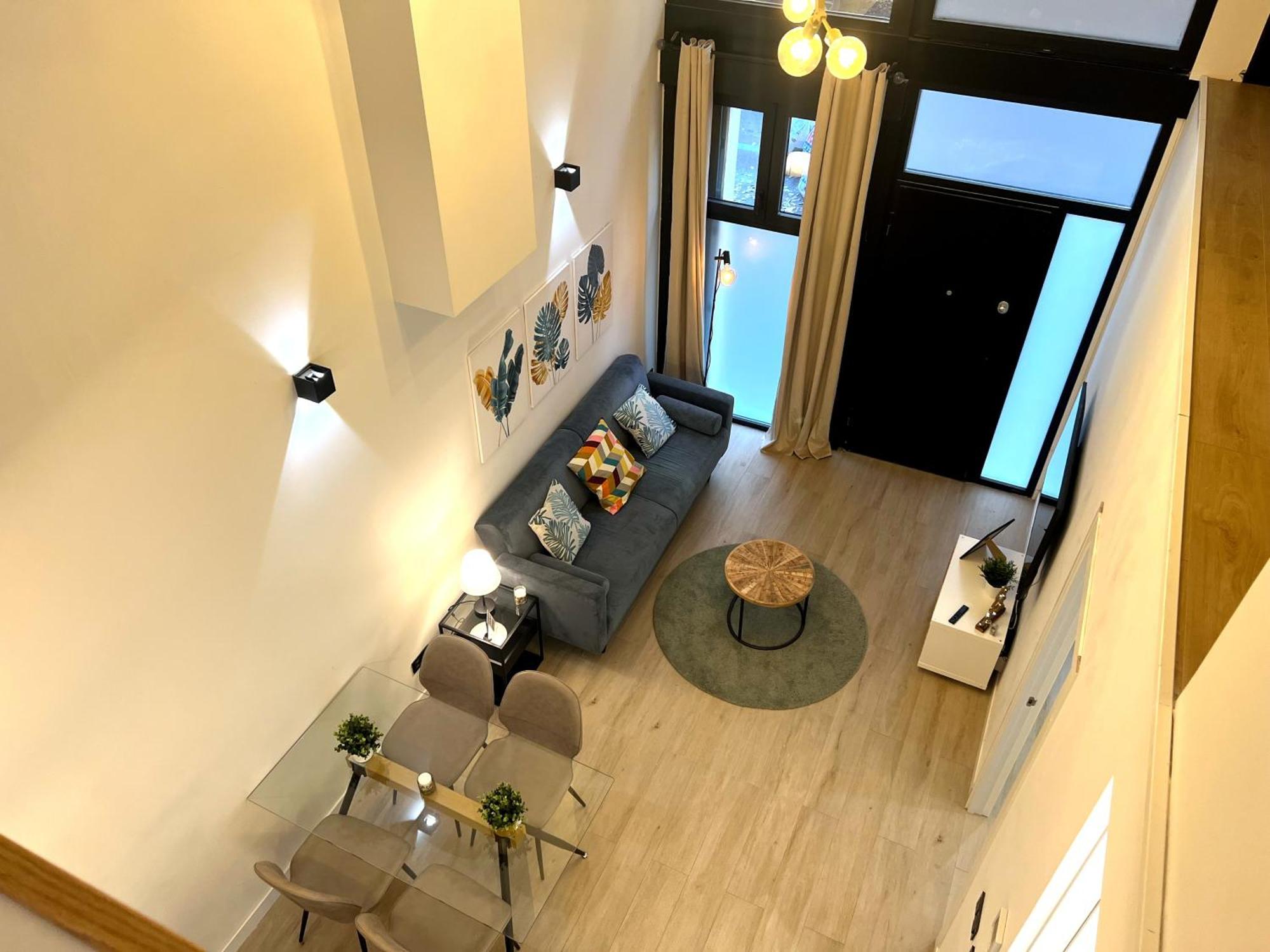 Duplex Moderno Y Acogedor Junto A Atocha Apartment Madrid Exterior foto