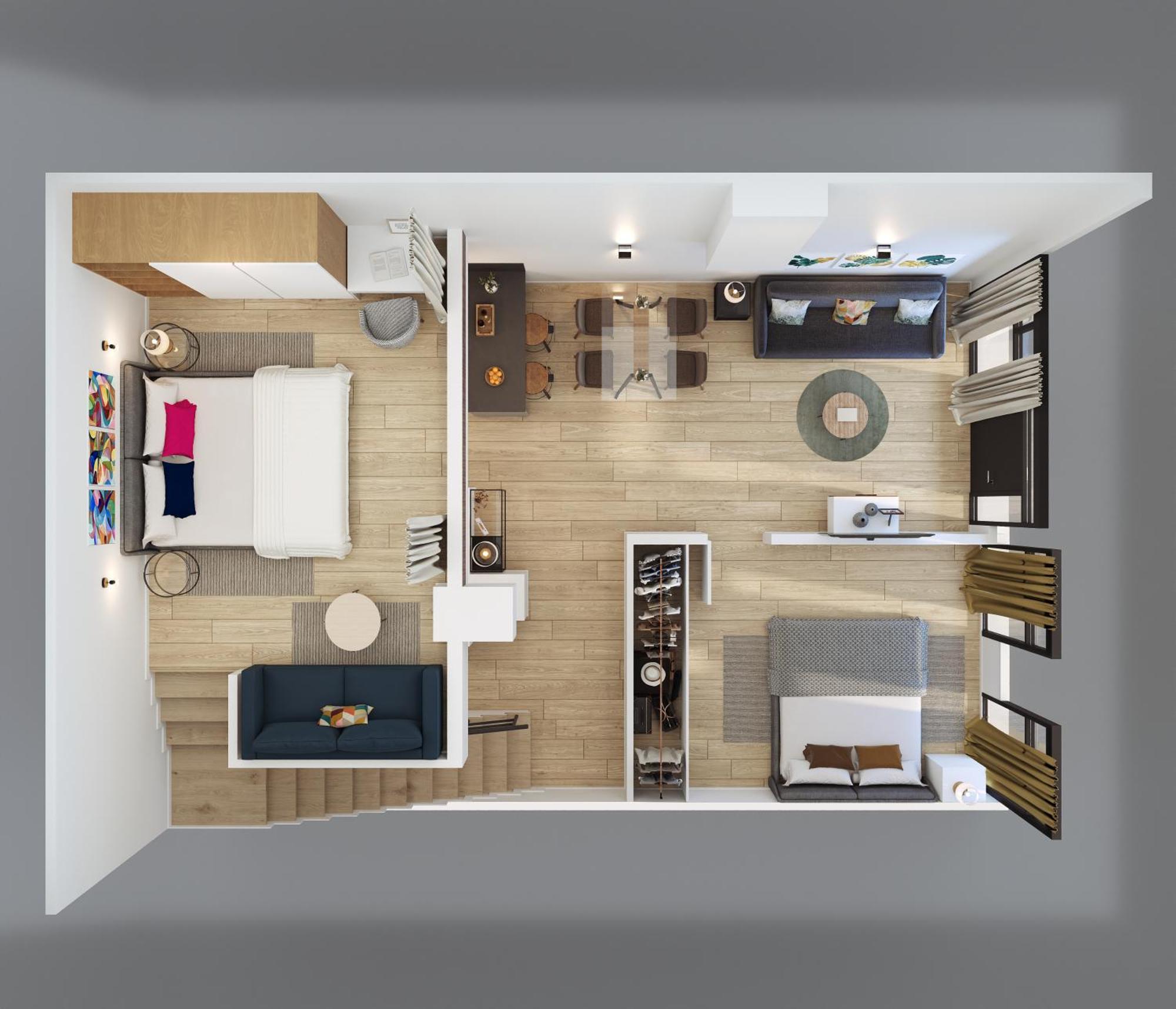 Duplex Moderno Y Acogedor Junto A Atocha Apartment Madrid Exterior foto
