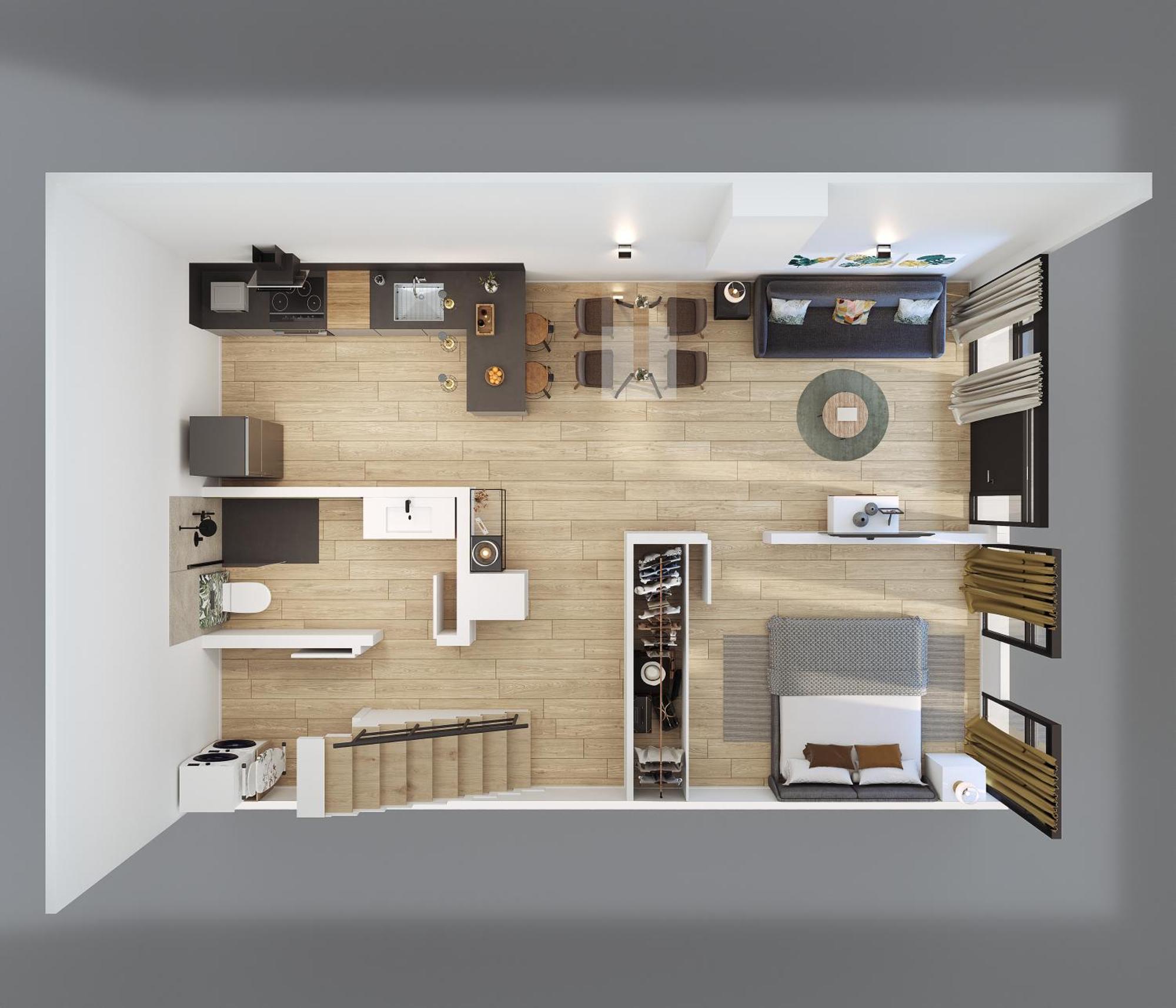 Duplex Moderno Y Acogedor Junto A Atocha Apartment Madrid Exterior foto